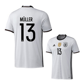 adidas Youth Germany Muller #13 Soccer Jersey (Home 16/17)