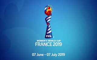 Women's World Cup France 2019 Logo Blue