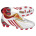 Adidas  Predator PowerSwerve TRX FG Soccer Shoes (White/Red)