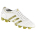 Adidas Womens AdiPure II TRX FG Soccer Shoes (White/Gold)