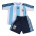 Adidas Young Boy Argentina Soccer Jersey Mini Kit (Home 2008/09)