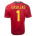 adidas  Spain Casillas #1 Soccer Jersey (Home 2012/13)
