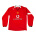 Nike Youth Manchester United Long Sleeve Soccer Jersey (Home 2006)