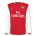 Nike Arsenal Long Sleeve Soccer Jersey (Home 2007)