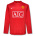Nike Manchester United Long Sleeve Soccer Jersey (Home 2008/09)
