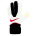 Nike Classic Soccer Goalkeeper Glove (White/Black/Red)