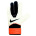 Nike Classic Soccer Goalkeeper Glove (White/Orange)