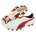 Puma  King XL I FG Soccer Shoes (White/Red)