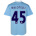 Umbro  Manchester City Balotelli #45 Soccer Jersey (Home 2011/12)