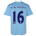 Umbro  Manchester City Aguero #16 Soccer Jersey (Home 2011/12)