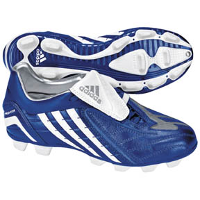 Adidas Youth Predator Absolion PS TRX FG Soccer Shoes (Blue/White)