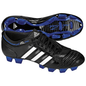 Adidas Womens AdiPure II TRX FG Soccer Shoes (Black/Cobalt)