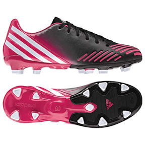 adidas Womens  Predator Absolado LZ TRX FG Soccer Shoes (Pink)