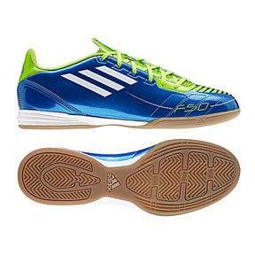 blue adidas indoor soccer shoes