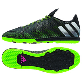 adidas ACE 16.1 Cage Turf Soccer Shoes (Black/Neon Green) @ SoccerEvolution