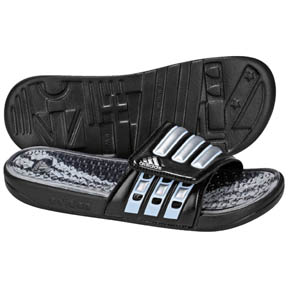 adidas Womens Calissage Soccer Sandal / Slide (Black) @ SoccerEvolution