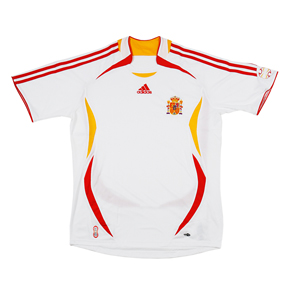Adidas Spain Soccer Jersey (Away 2006)