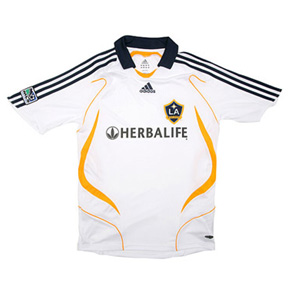 Adidas L.A. Galaxy David Beckham Soccer Jersey (Home 2007/08)