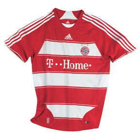 Adidas Youth Bayern Munich Soccer Jersey (Home 2007/08)