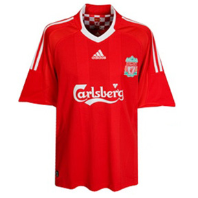 Adidas  Liverpool Soccer Jersey (Home 2009/10)
