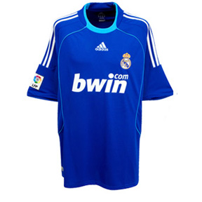 Adidas Real Madrid Soccer Jersey (Away 2008/09)