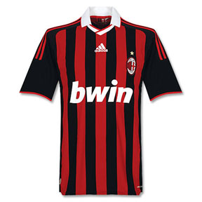 Adidas  AC Milan Soccer Jersey (Home 2009/10)