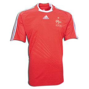 Adidas  France Soccer Jersey (Away 2008/09)