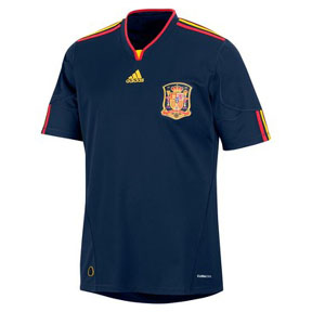 Adidas  Spain World Cup 2010 Soccer Jersey (Away 2010/11)