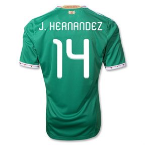 adidas  Mexico Chicharito #14 Soccer Jersey (Home 2011/12)