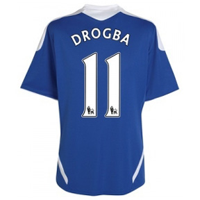 adidas  Chelsea Drogba #11 Soccer Jersey (Home 2011/12)