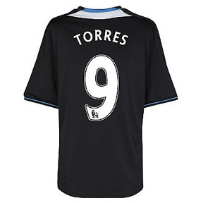adidas Chelsea Torres #9 Soccer Jersey (Away 2011/12)
