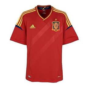 adidas  Spain Soccer Jersey (Home 2012/13)
