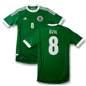adidas  Germany Ozil #8 Soccer Jersey (Away 2012/13)