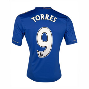 adidas  Chelsea  Torres #9 Soccer Jersey (Home 2012/13)