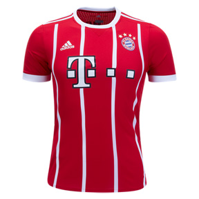 adidas Youth Bayern Munich Soccer Jersey (Home 17/18)