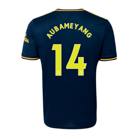 adidas Youth Arsenal Aubameyang #14 Soccer Jersey (Alternate 19/20)