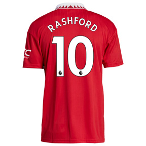 adidas  Manchester United  Rashford #10 Jersey (Home 22/23)