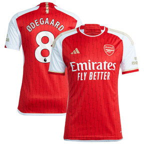 adidas   Arsenal Odegaard #8 Soccer Jersey (Home 2023/24)