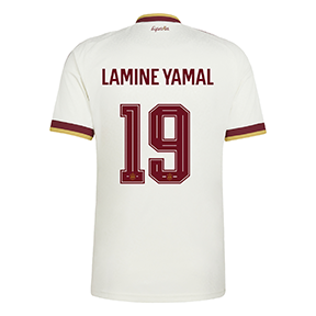 adidas Youth  Spain Lamine Yamal #19 Soccer Jersey (Away 26/27)