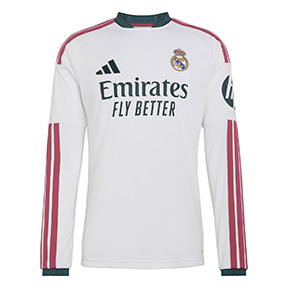 adidas  Real Madrid Long Sleeve Soccer Jersey (Home 26/27)