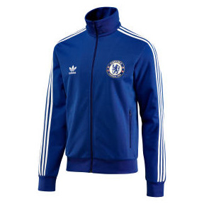 Adidas Chelsea FC Retro Track Top (Deep Royal/White) @ SoccerEvolution.comÂ® Soccer Store