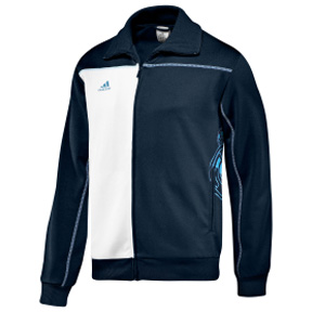 Adidas Real Madrid Soccer Track Top (Dark Navy/White)