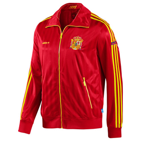 Adidas  Spain World Cup 2010 Retro Soccer Track Top (2010/11)