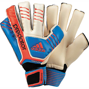 adidas  Predator Fingersave Allround Soccer Goalie Glove (Blue)