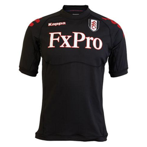 Kappa Fulham Authentic  Soccer Jersey (Away 2011/12)