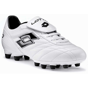Lotto Stadio Classic FG Soccer Shoes (White)