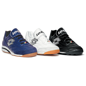 Lotto Primato LX Turf Soccer Shoes (Black/Chrome)