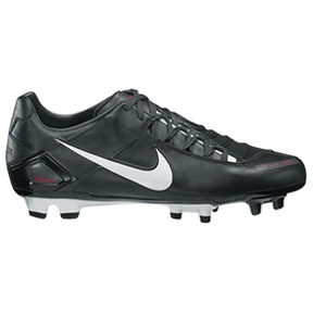 Nike Total 90 Strike FG Soccer Shoes (Black/White) @ SoccerEvolution
