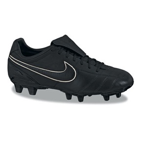 Nike Air Legend II FG Soccer Shoes (Black/Black)