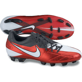 Nike  Total 90 Laser IV KL FG Soccer Shoes (Red)